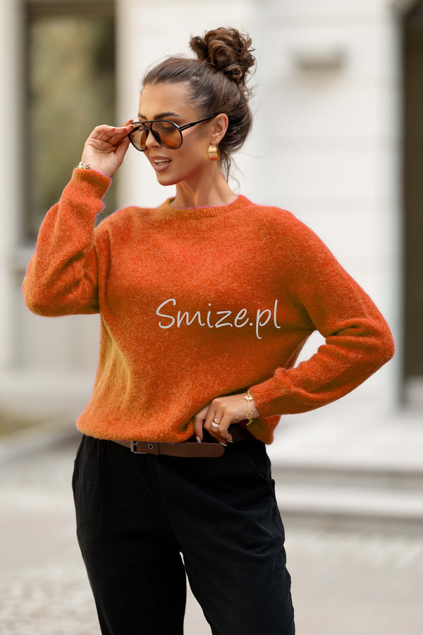 Sweter baby alpaka z długim rękawem