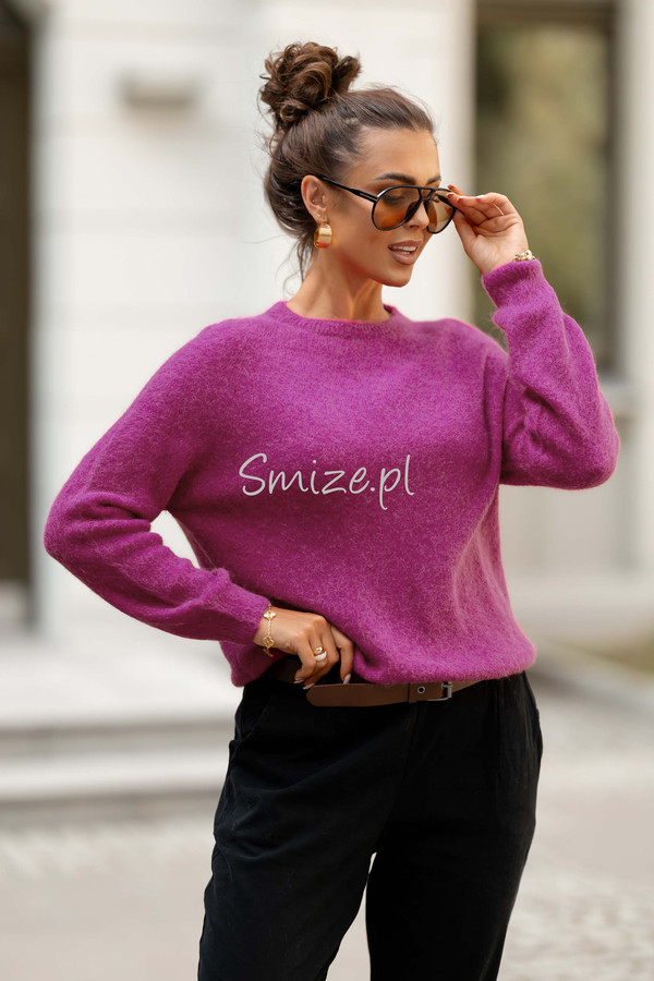 Sweter baby alpaka z długim rękawem