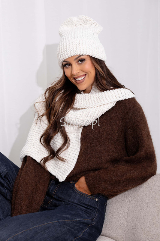 Komplet Czapka z szalikiem ZUZU