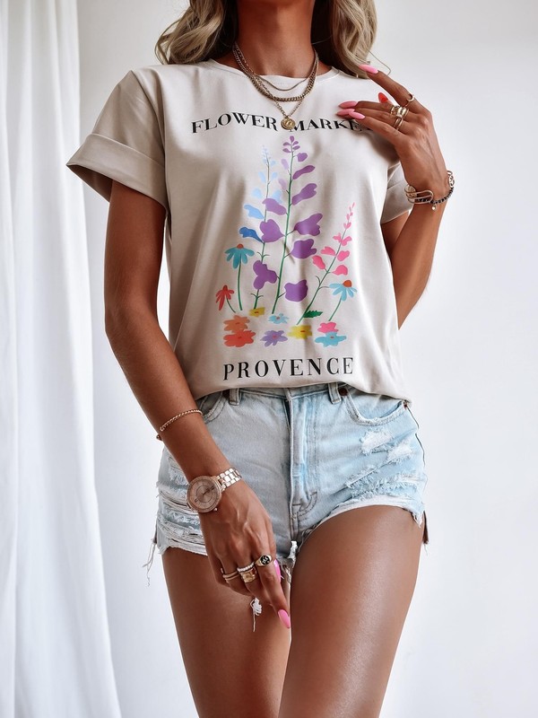 T-shirt PROVANCE Flower Market