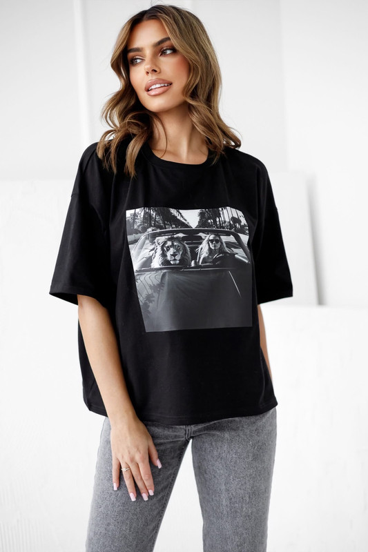 T-shirt oversize Lew Madame Sue