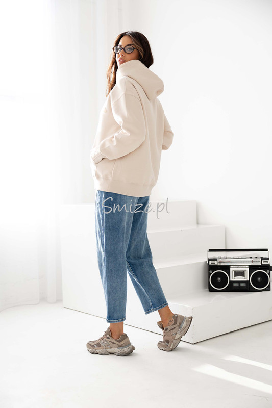 Bluza z kapturem Hearts, z serduszkami