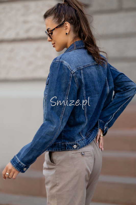 Kurtka jeansowa damska RE-DRESS