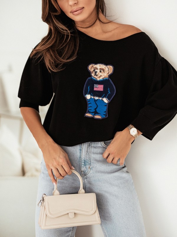 Sweter z krótkim rękawem Teddy Bear Polo Cocomore 