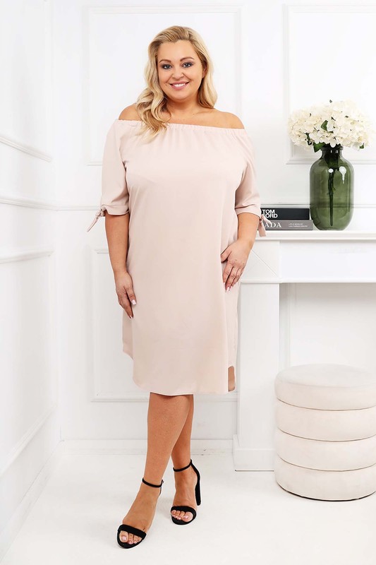 Sukienka typu hiszpanka Patrizia Plus Size