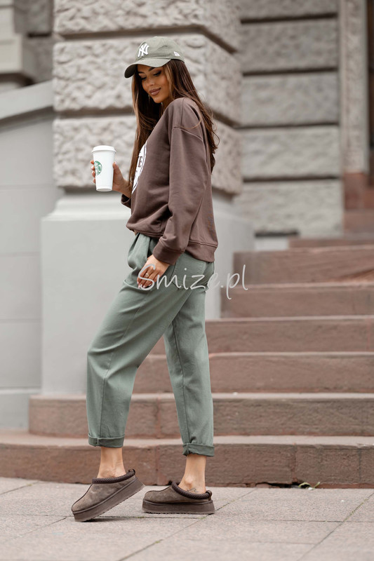 Bluza CHOCOLATE czekoladowa