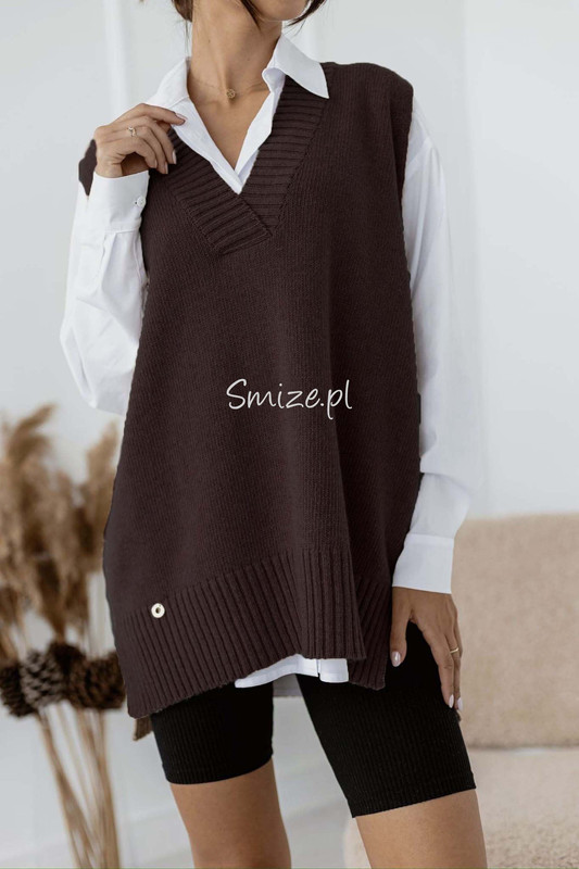 Kamizelka wełniana Madame Sue