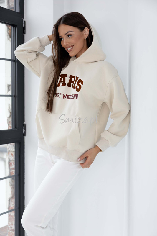 Bluza z kapturem PARIS Just weekend