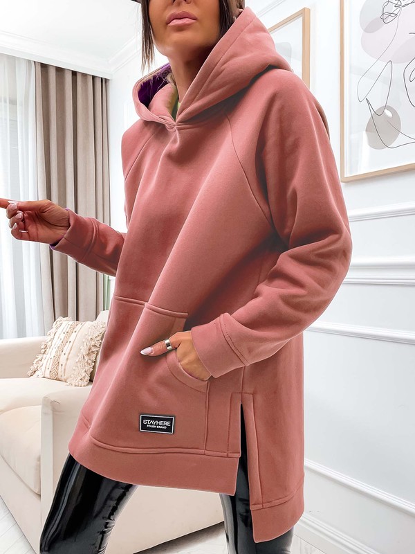 Bluza oversize COZY STAY HERE