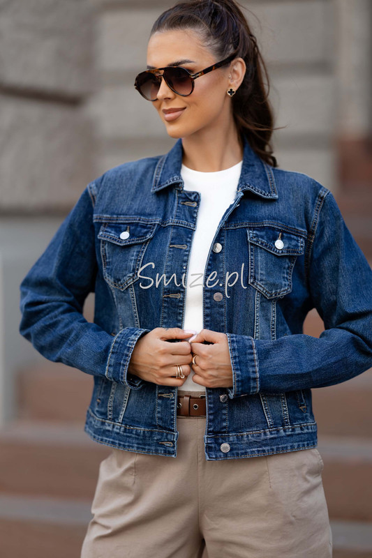 Kurtka jeansowa damska RE-DRESS