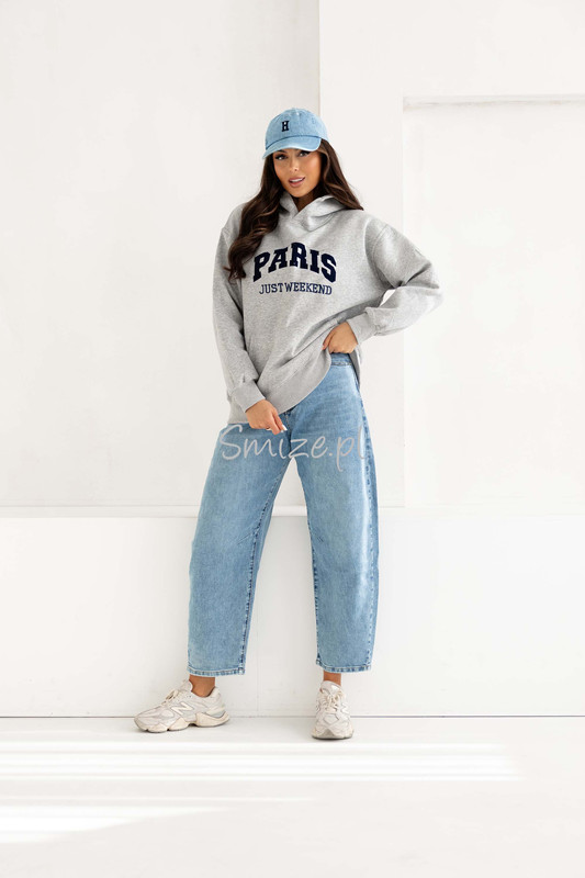 Bluza z kapturem PARIS Just weekend