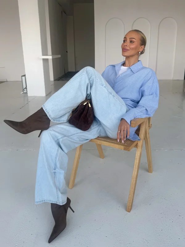 Bawełniana koszula BLUE HEAVEN Simplicity