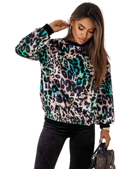 Welurowa bluza PANTHER