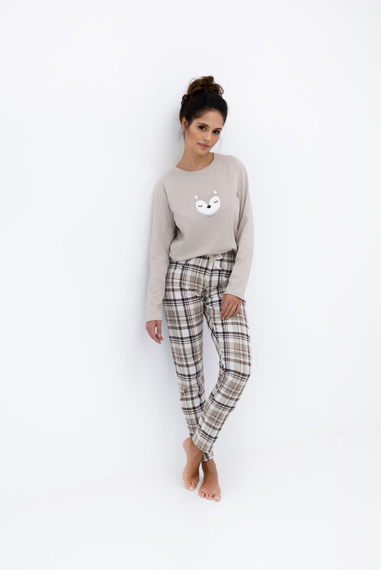 Piżama damska z długim rękawem i długimi spodniami TINSLEY, SENSIS