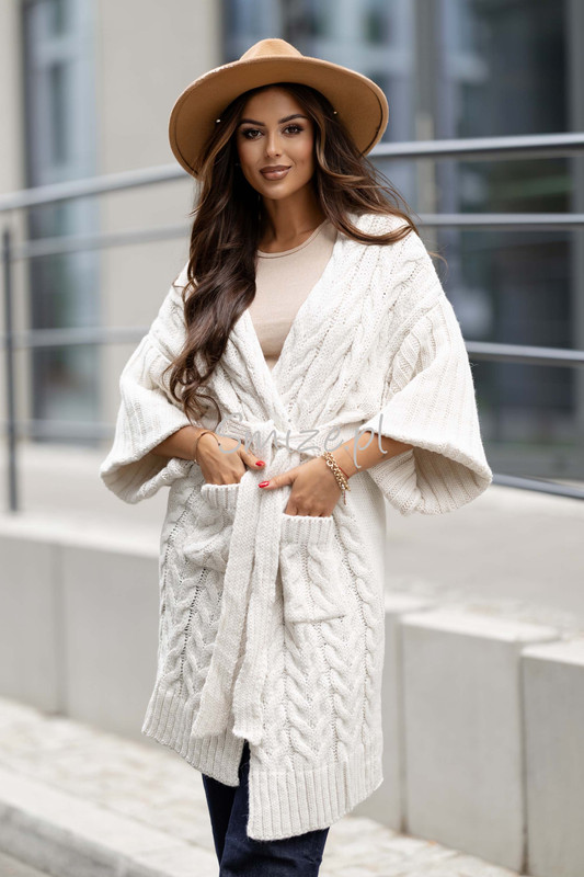 Kardigan Sweter płaszczowy LAS VEGAS