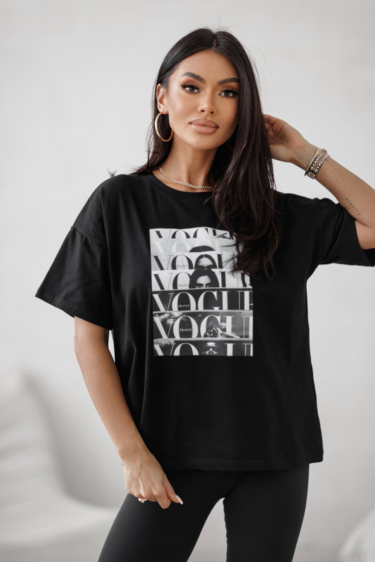 T-shirt z aplikacją VOGUE Madame Sue