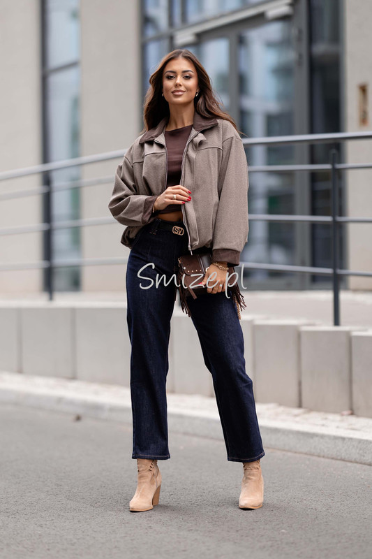 Spodnie jeansowe damskie Regular Fit