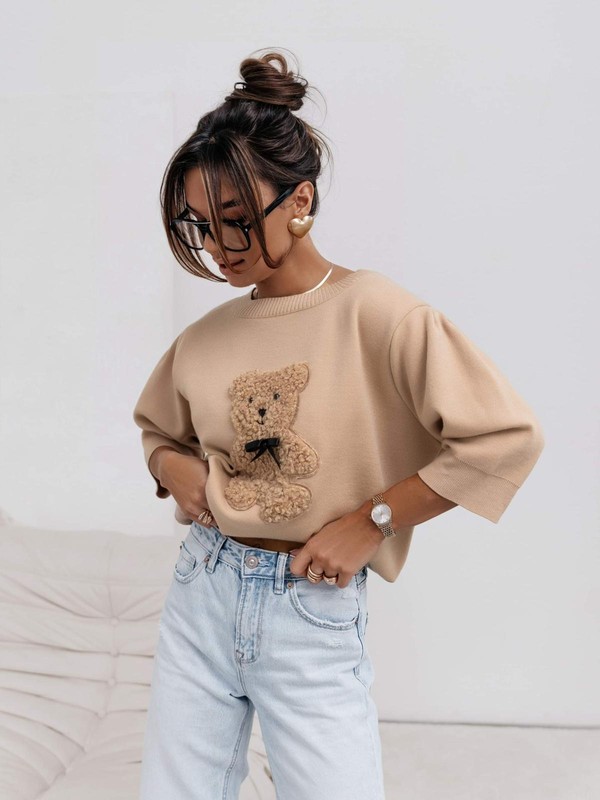 Sweter z krótkim rękawem Teddy Bear Cocomore 