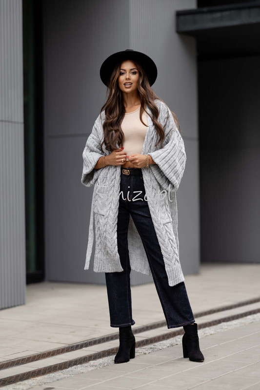 Kardigan Sweter płaszczowy LAS VEGAS