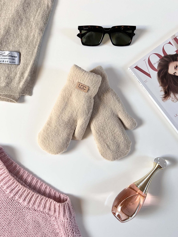 Ciepłe rękawiczki z jednym palcem