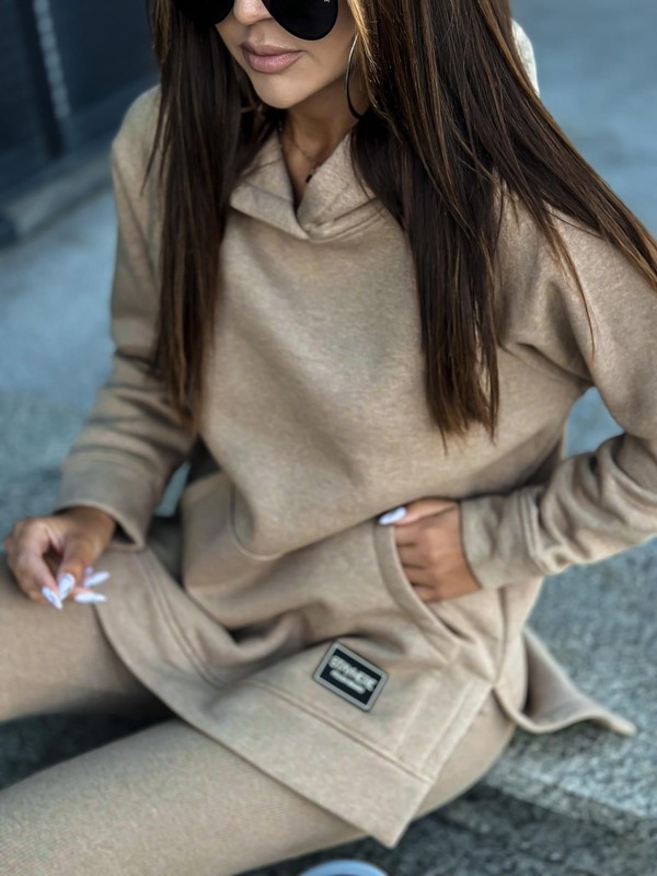 Bluza oversize COZY STAY HERE