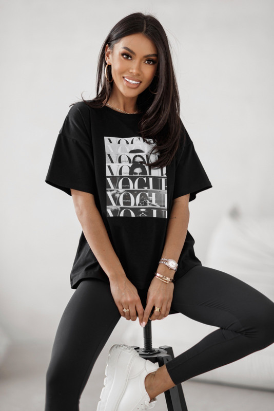 T-shirt z aplikacją VOGUE Madame Sue