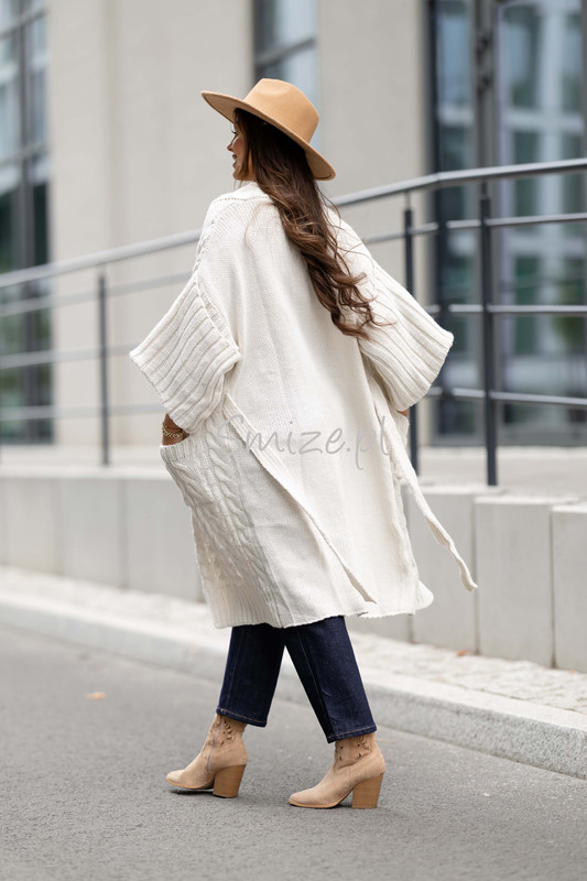 Kardigan Sweter płaszczowy LAS VEGAS