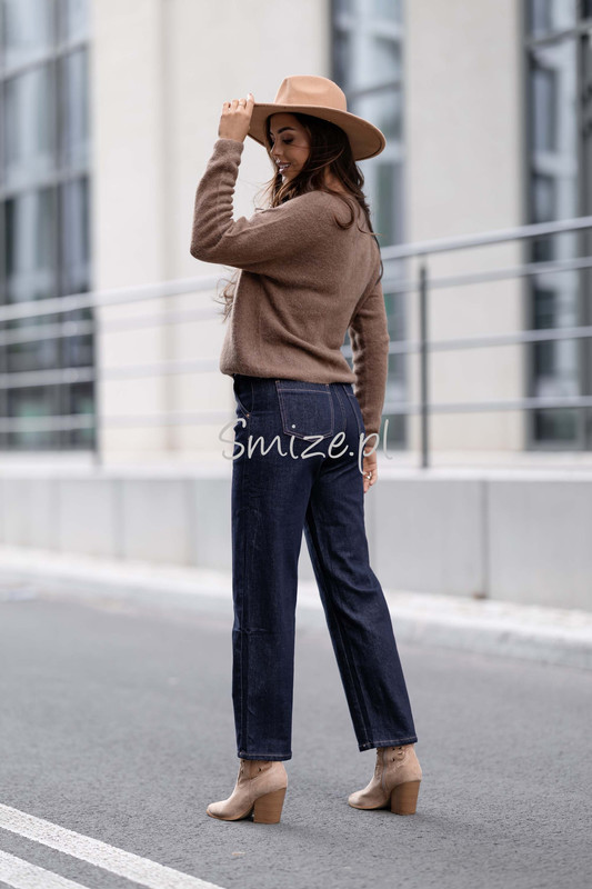 Spodnie jeansowe damskie Regular Fit