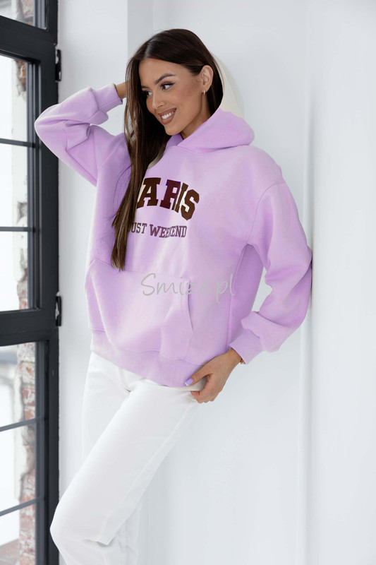 Bluza z kapturem PARIS Just weekend