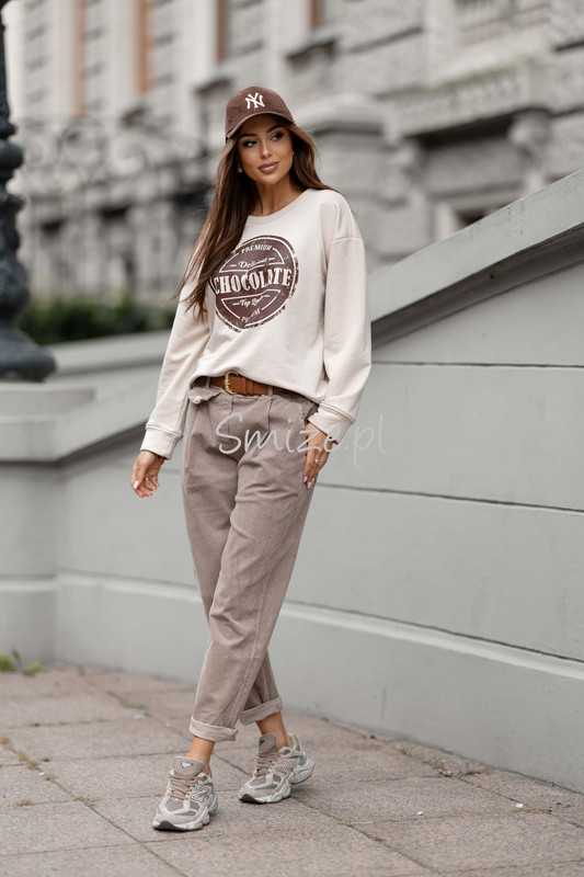 Bluza CHOCOLATE beżowy
