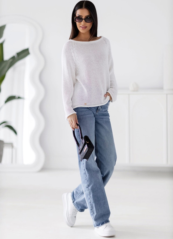 Bawełniany sweter damski MERIDA Madame Sue