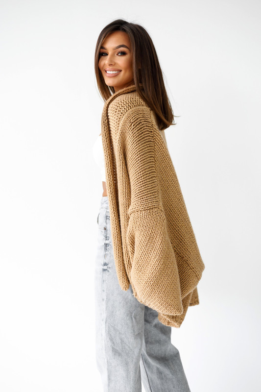 Kardigan VIVI camel Madame Sue