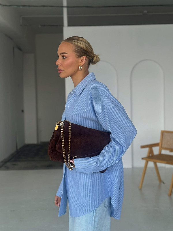 Bawełniana koszula BLUE HEAVEN Simplicity