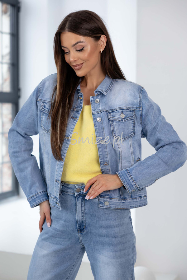 Kurtka jeansowa damska RE-DRESS