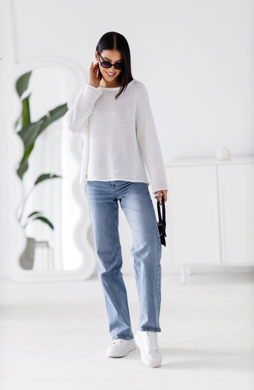 Bawełniany sweter damski MERIDA Madame Sue