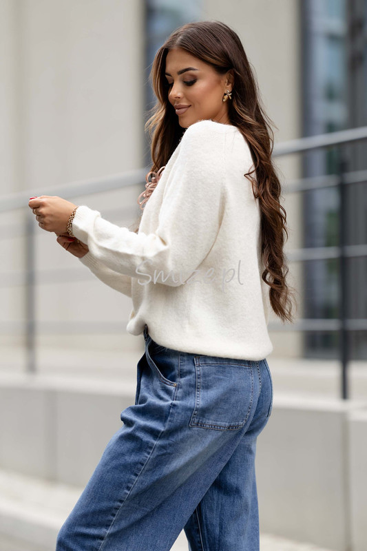 Spodnie jeansowe damskie typu boyfriend