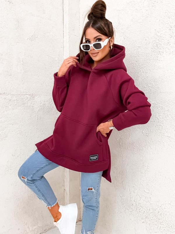 Bluza oversize COZY STAY HERE