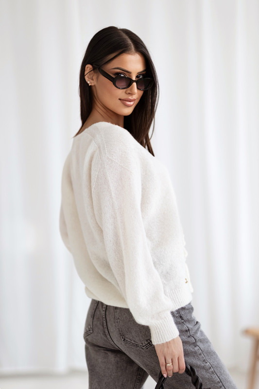 Sweter damski AMARYLIS baby alpaka Madame Sue