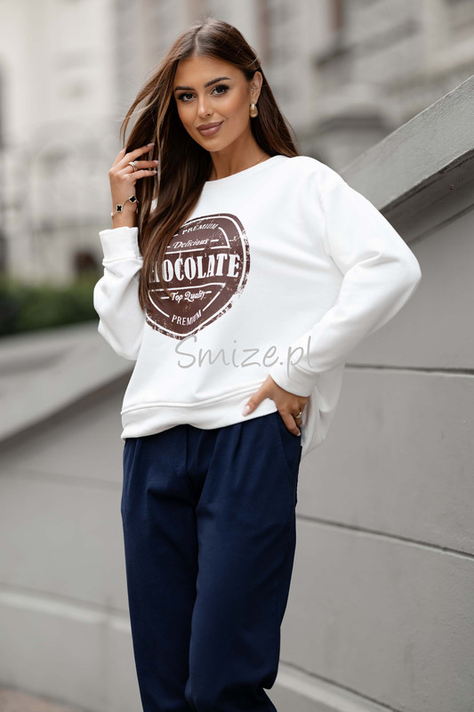 Bluza CHOCOLATE biały