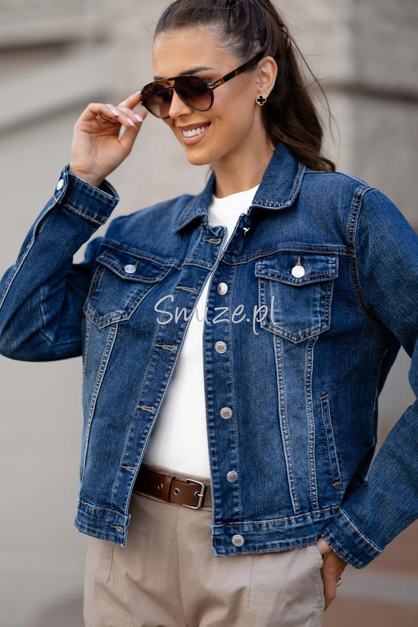 Kurtka jeansowa damska RE-DRESS