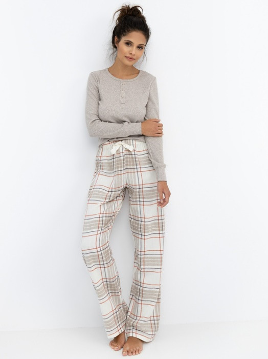 Piżama damska z długimi spodniami Angelina, SENSIS