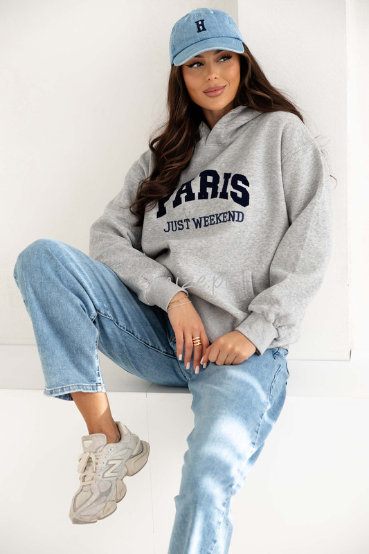Bluza z kapturem PARIS Just weekend