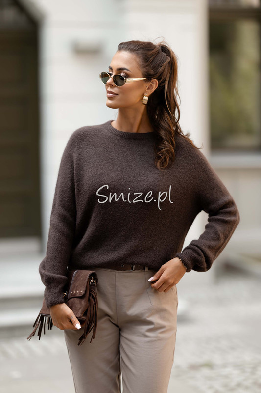 Sweter baby alpaka z długim rękawem 