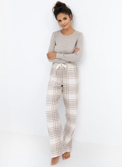 Piżama damska z długimi spodniami Angelina, SENSIS