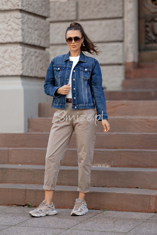 Kurtka jeansowa damska RE-DRESS