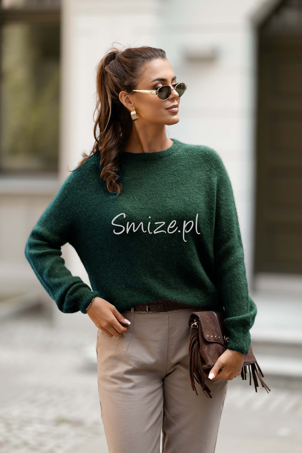 Sweter baby alpaka z długim rękawem