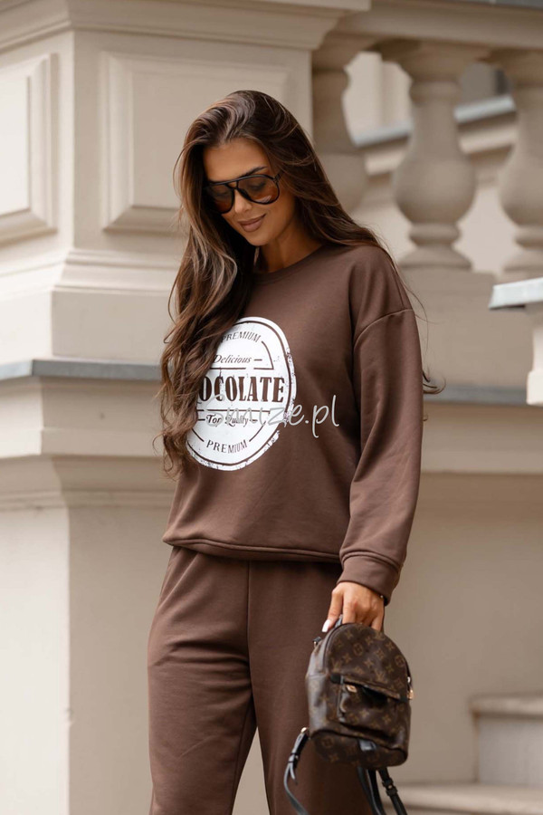 Bluza CHOCOLATE brązowa