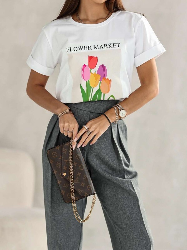 T-shirt TULIPANY Flower Market