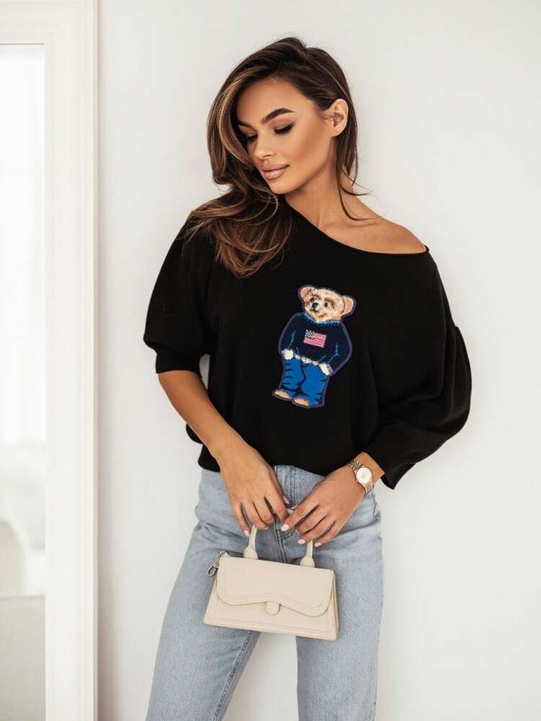 Sweter z krótkim rękawem Teddy Bear Polo Cocomore 