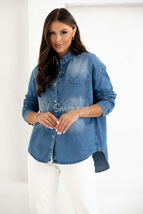 Koszula jeansowa damska 